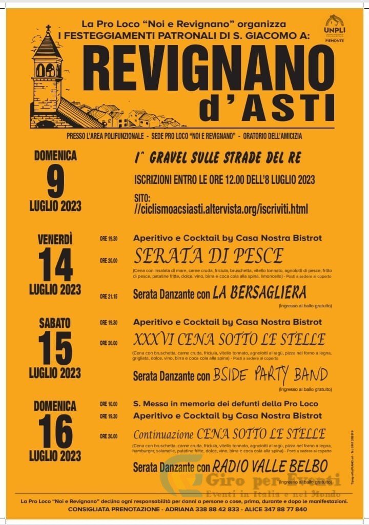 Festa di Revignano di Asti