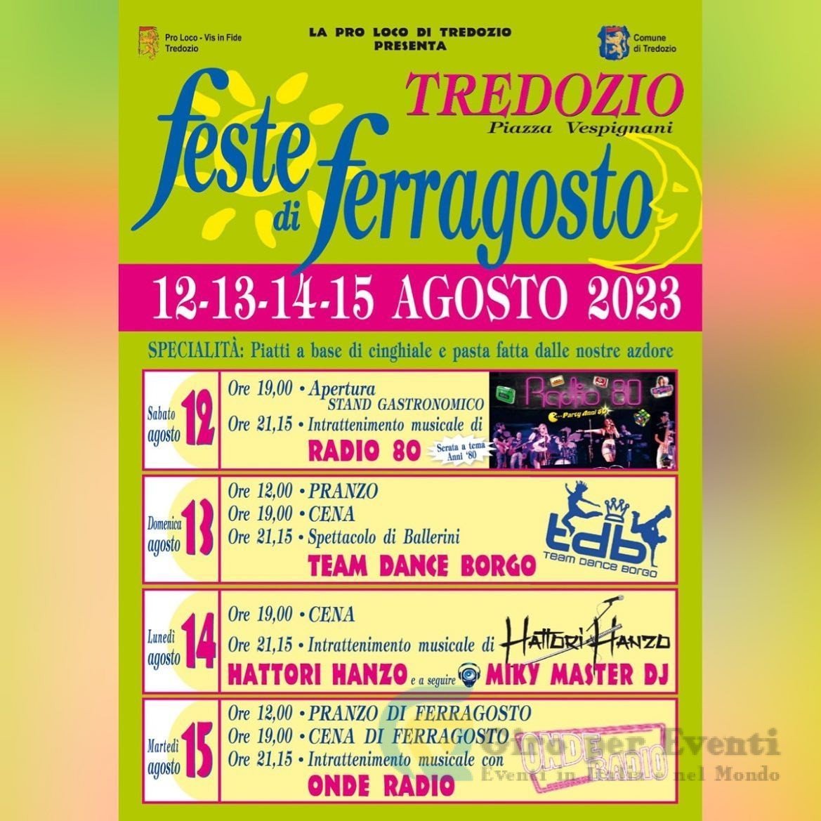 Feste di Ferragosto a Tredozio