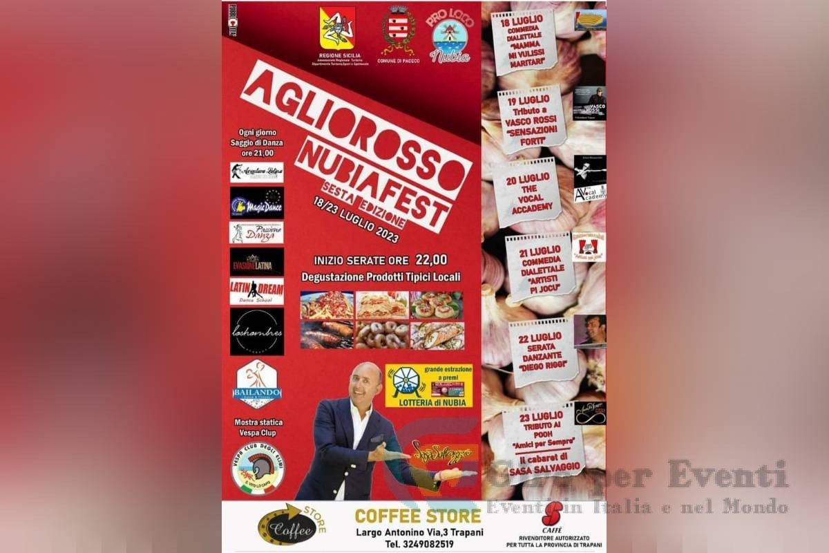 Aglio Rosso Nubiafest a Paceco