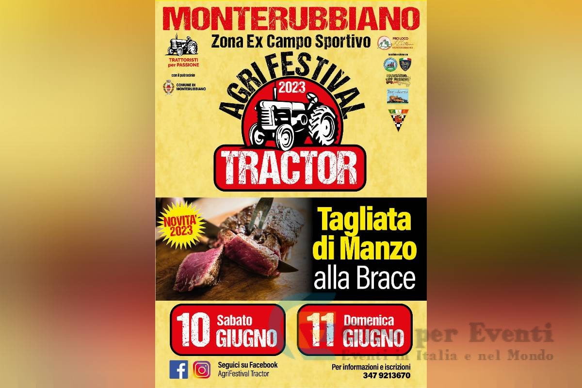 Agrifestival Tractor a Monterubbiano