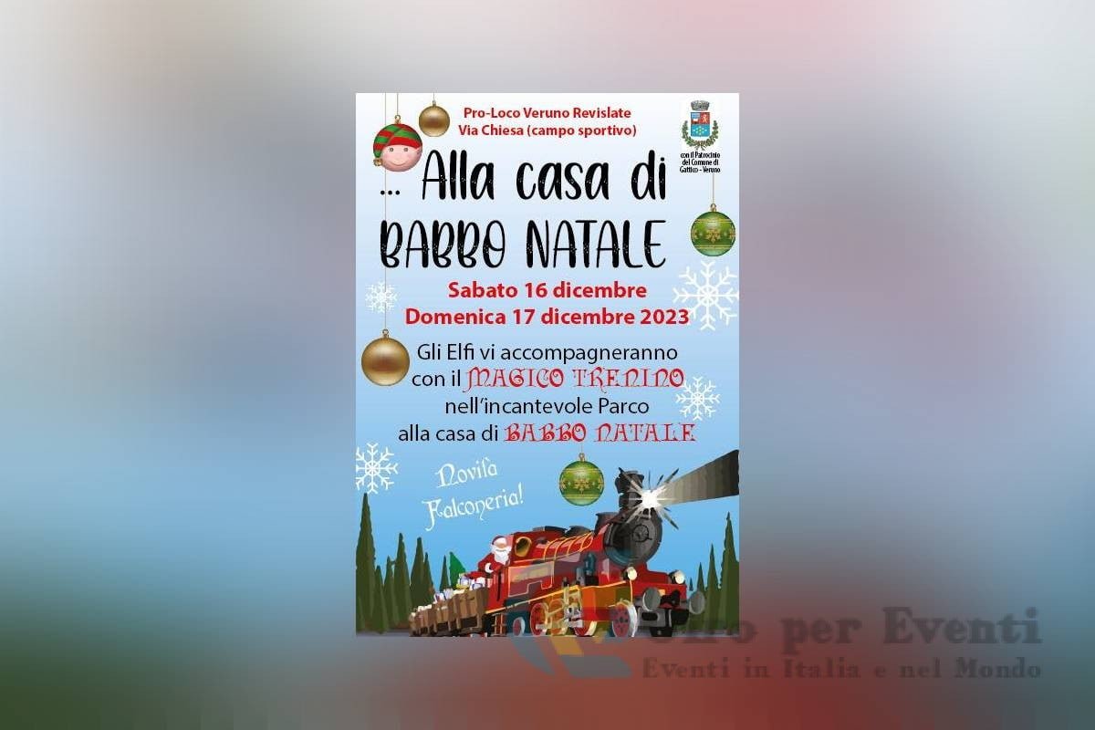 Alla Casa di Babbo Natale a Revislate