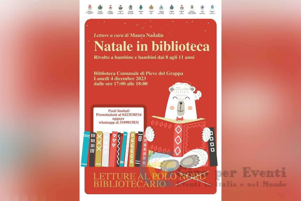 Appuntamenti di Natale alla Biblioteca Pieve del Grappa