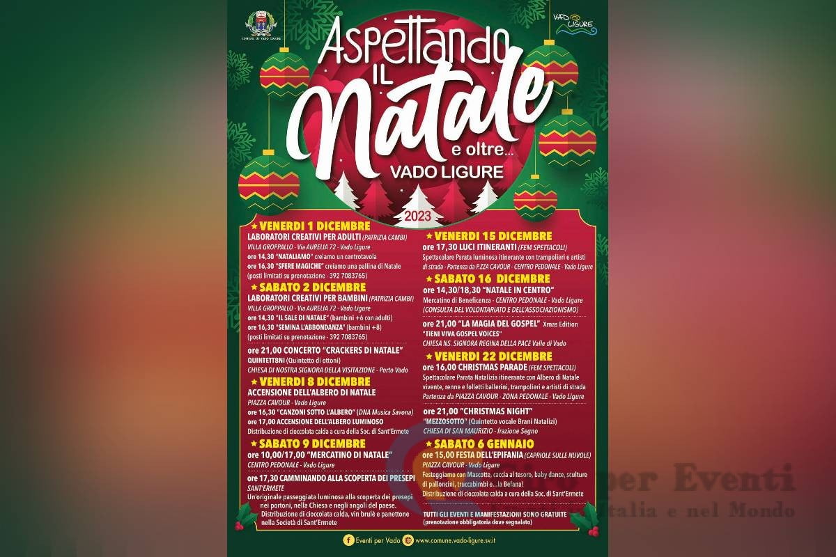 Aspettando il Natale a Vado Ligure