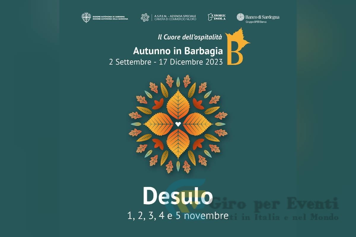 Autunno in Barbagia a Desulo