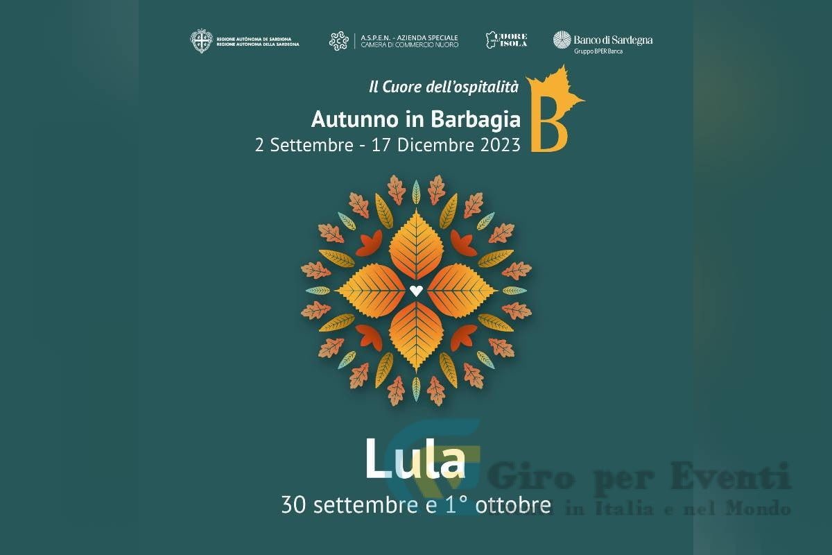 Autunno in Barbagia a Lula