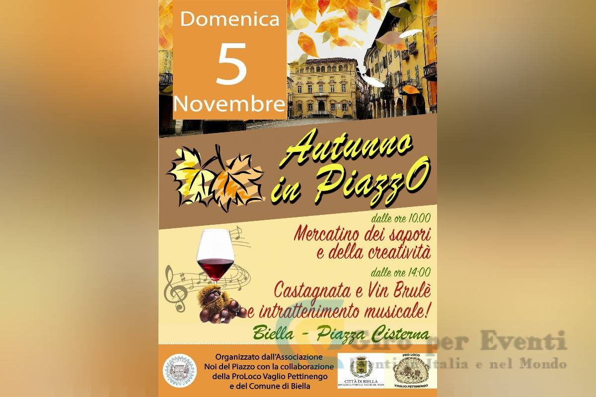 Autunno in Piazzo a Biella