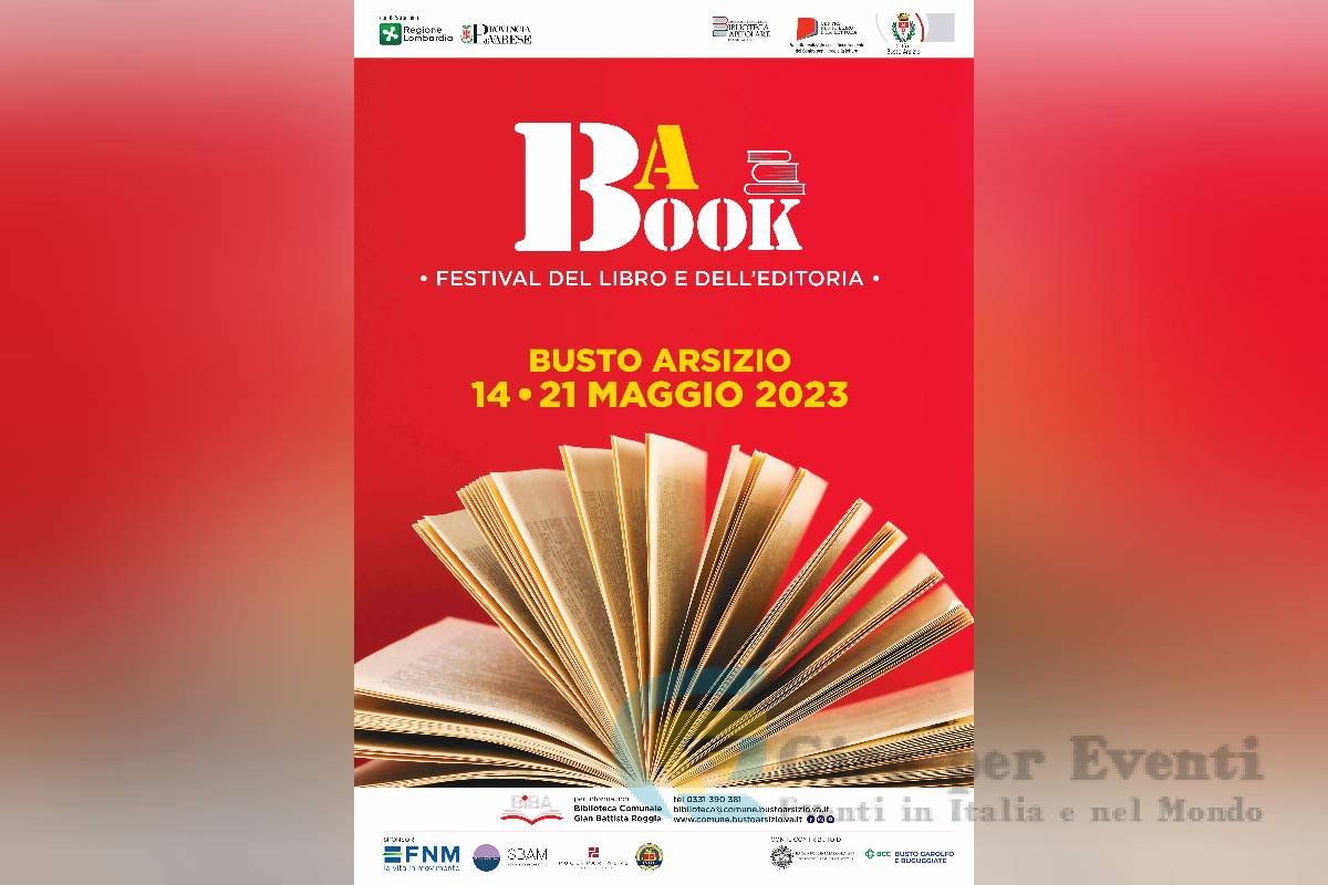 BA Book, il festival del libro e dell’editoria a Busto Arsizio