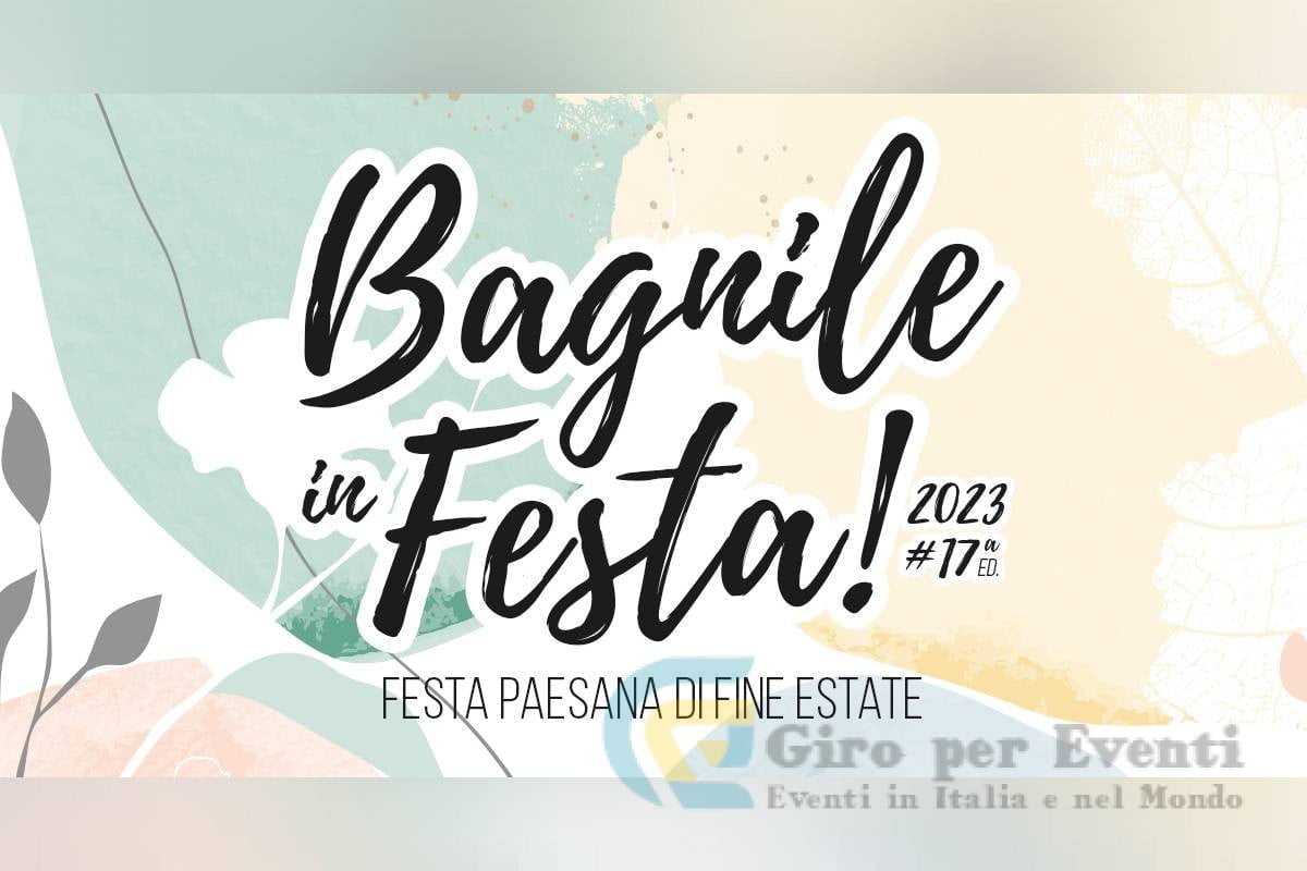 Bagnile in Festa a Cesena