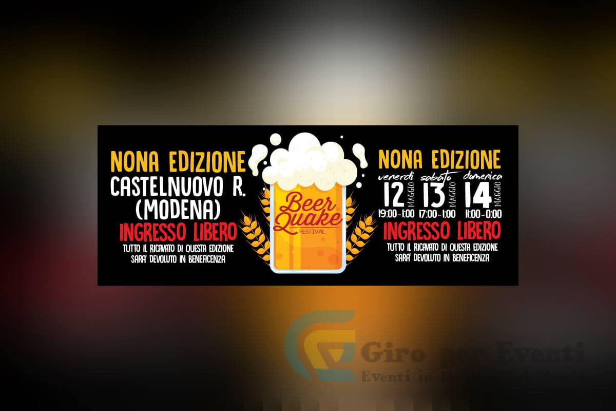 BeerQuake a Castelnuovo Rangone