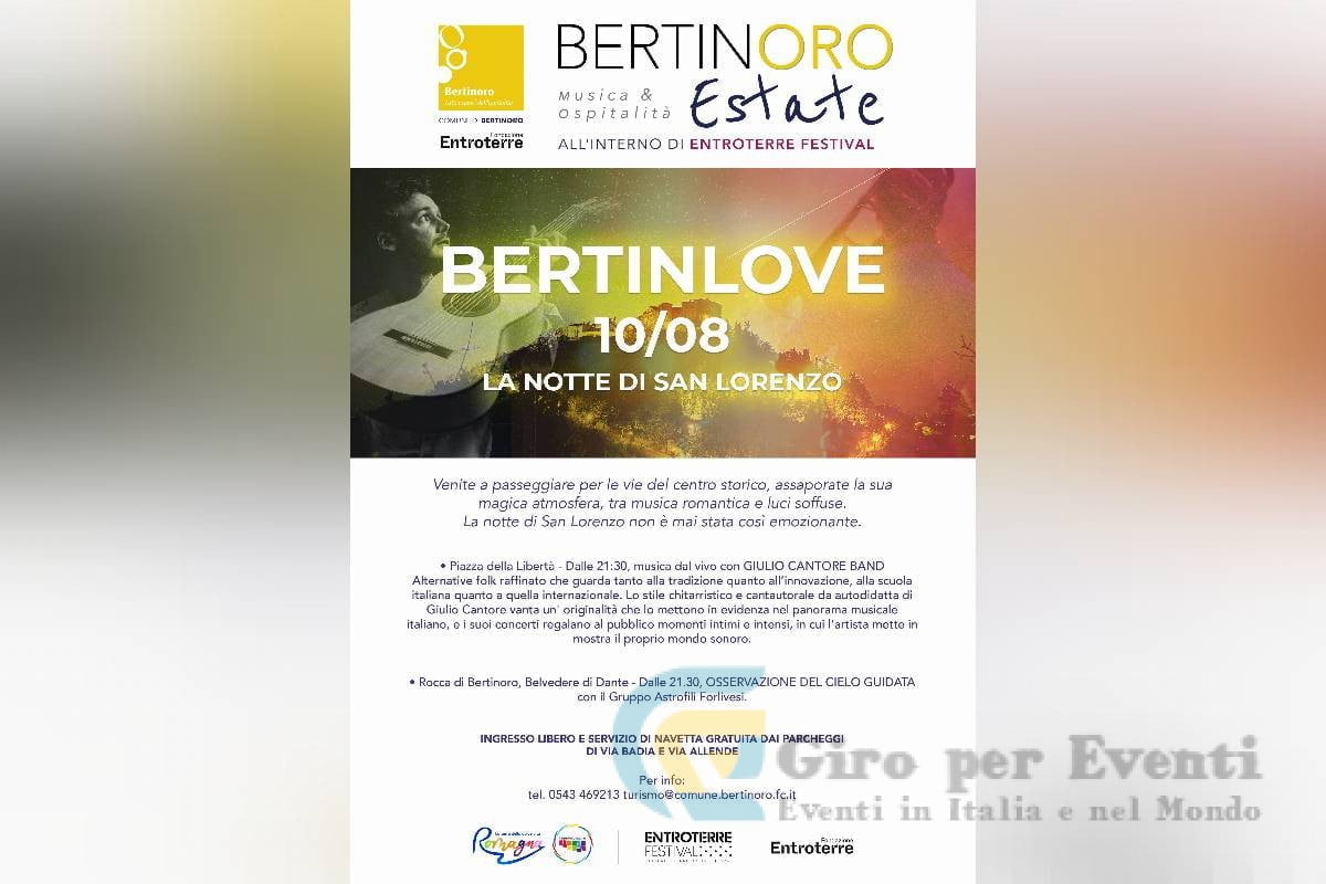 Bertinlove La Notte di San Lorenzo a Bertinoro