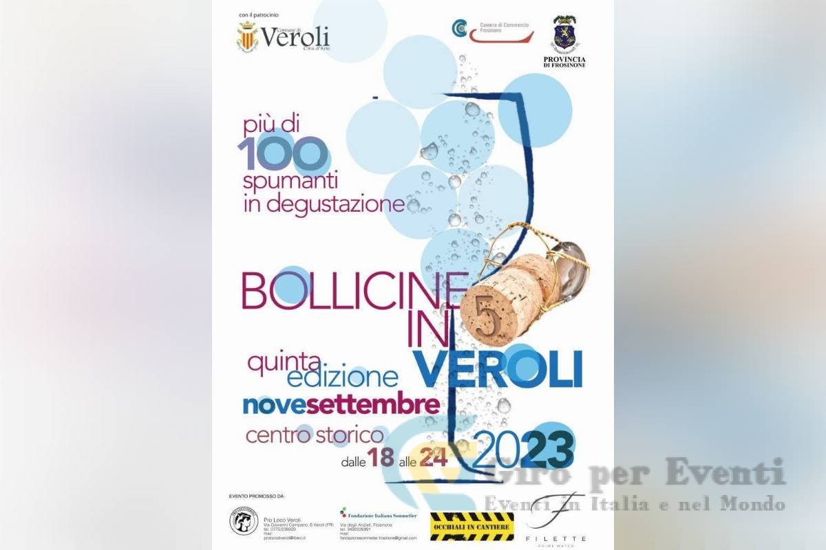 Bollicine in Veroli