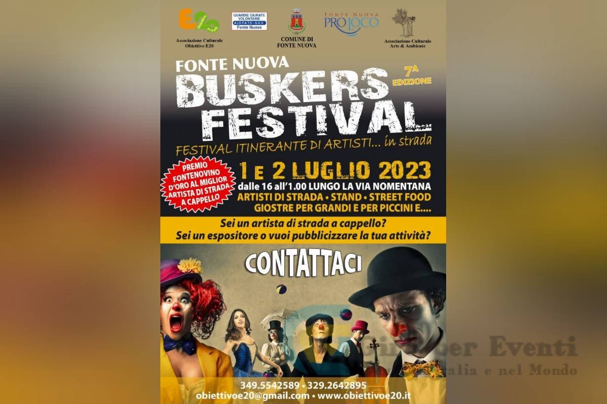 Buskers Festival a Fonte Nuova