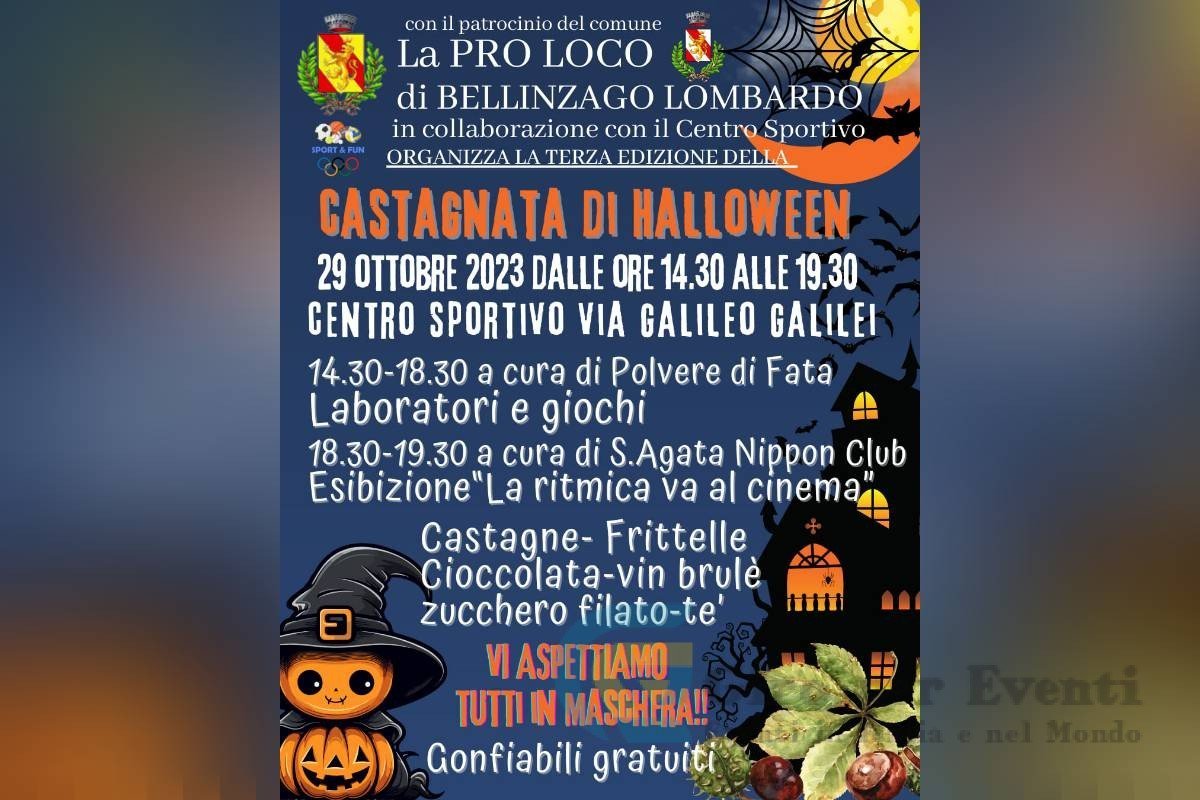 Castagnata di Halloween a Bellinzago Lombardo