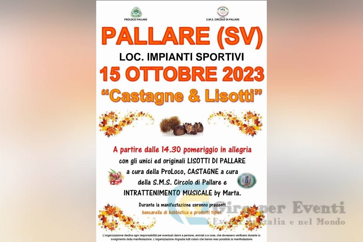 Castagne e Lisotti a Pallare