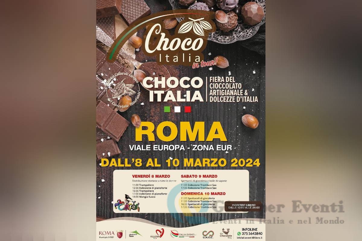 Choco Italia in Tour Roma