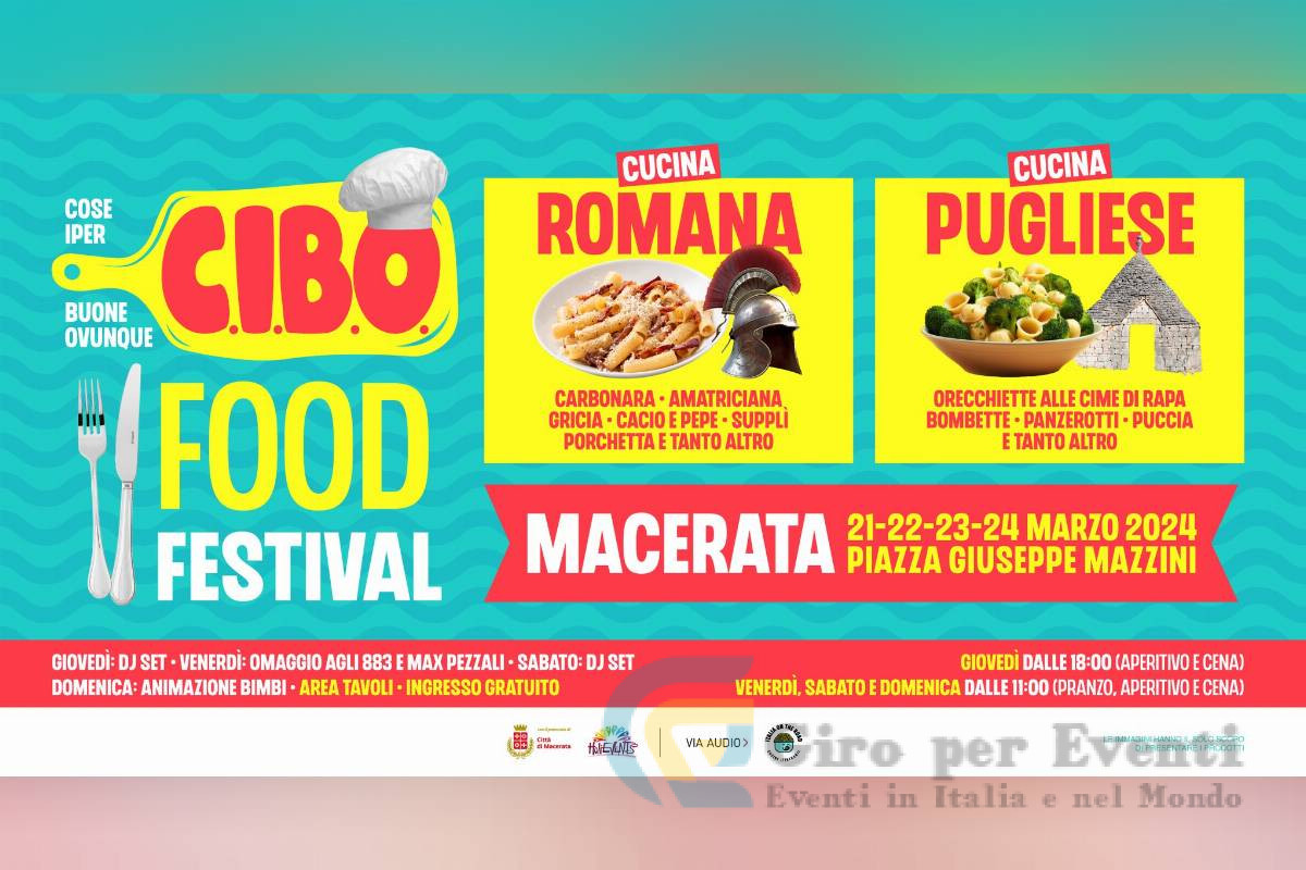 Cibo Food Festival Macerata