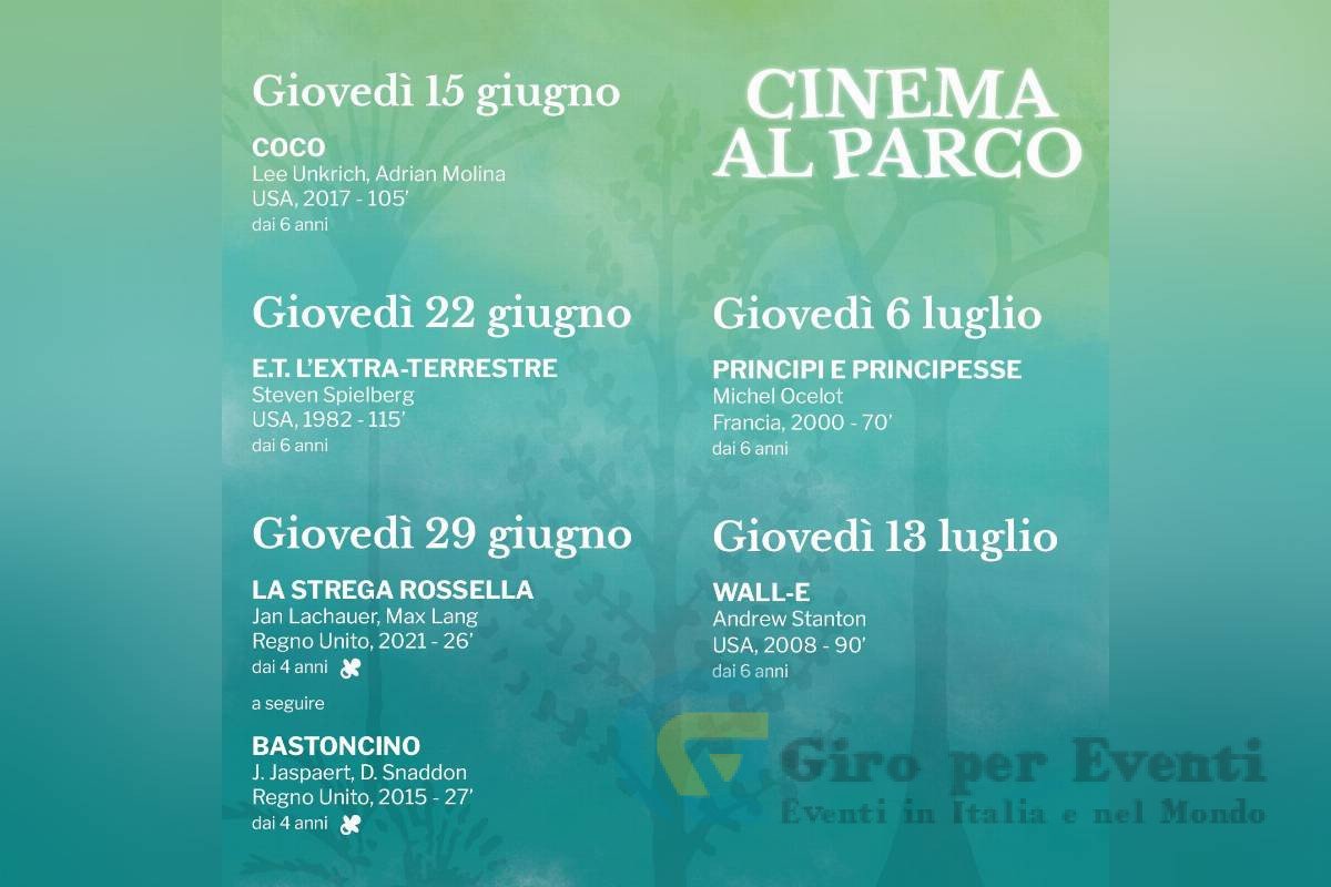 Cinema al Parco a Vittorio Veneto