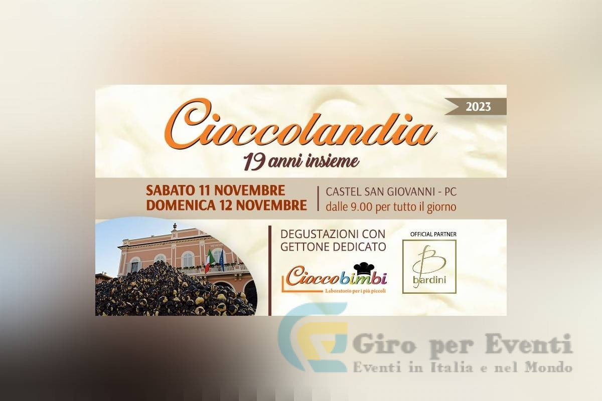 Cioccolandia a Castel San Giovanni