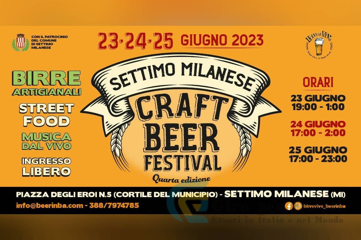 Craft Beer Festival a Settimo Milanese