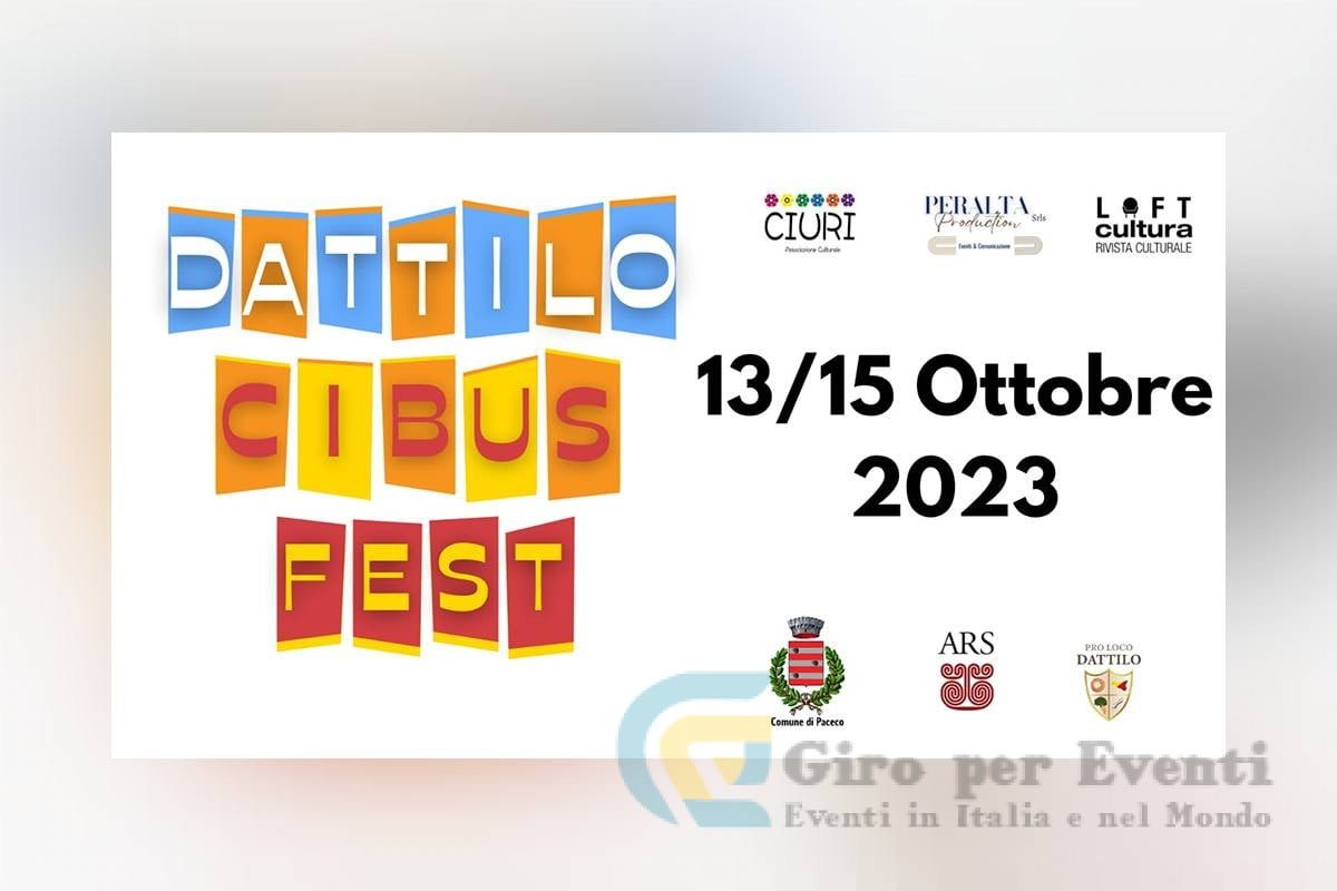 Dattilo Cannolo Fest banner