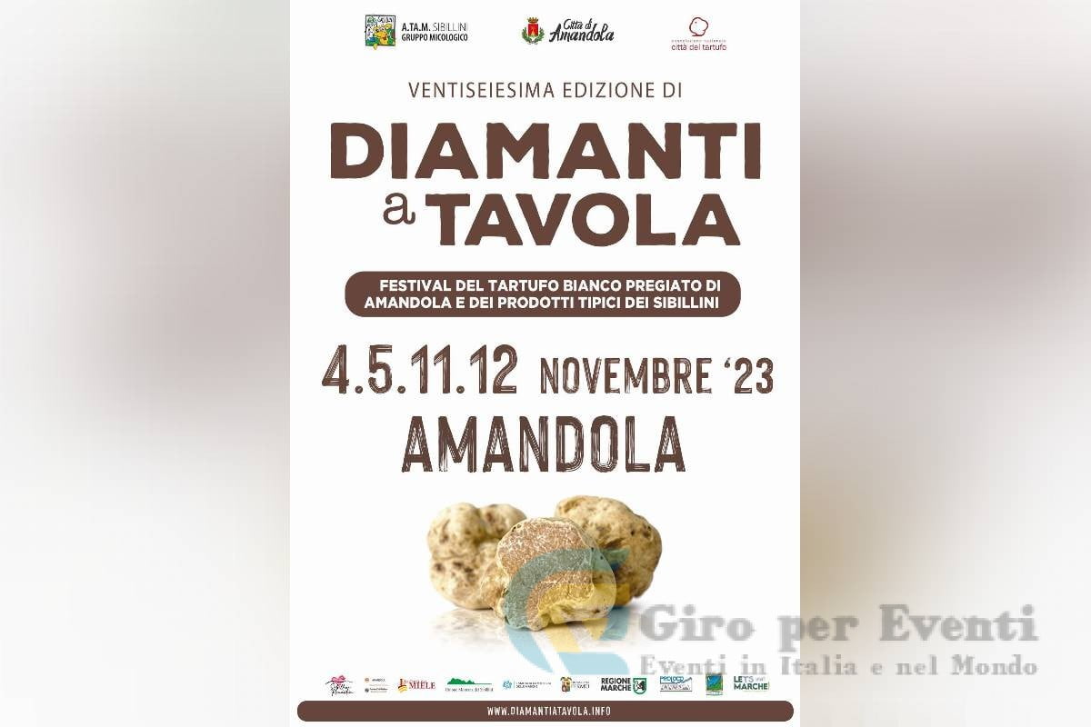 Diamanti a Tavola - Festival del Tartufo Bianco Pregiato dei Sibillini