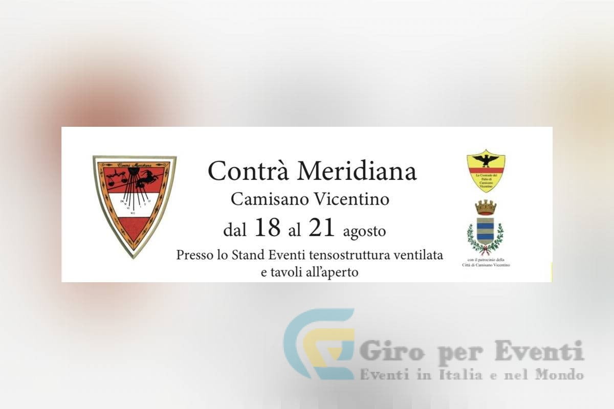 festa Contra' Meridiana a Camisano Vicentino