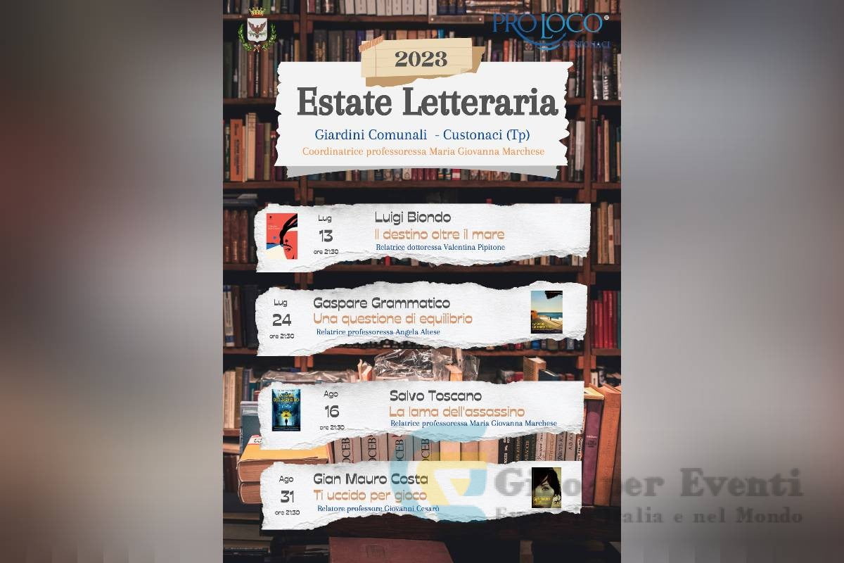 Estate Letteraria a Custonaci