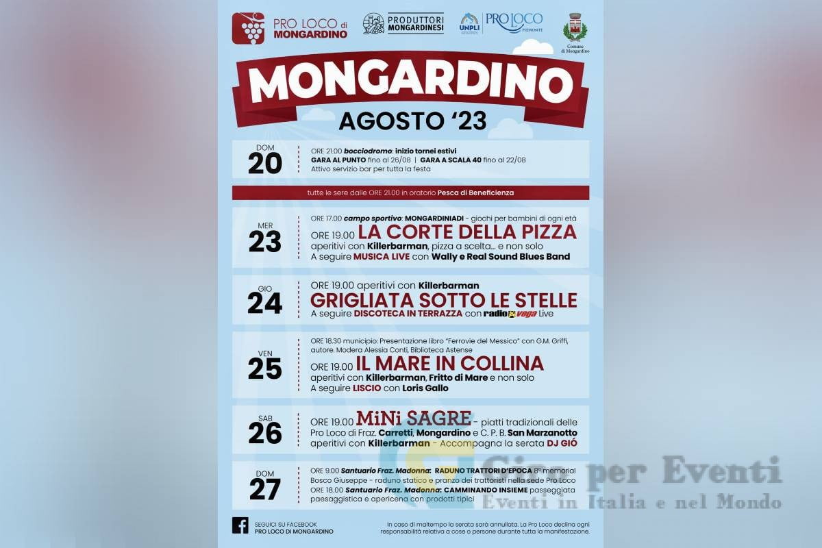 Eventi a Mongardino