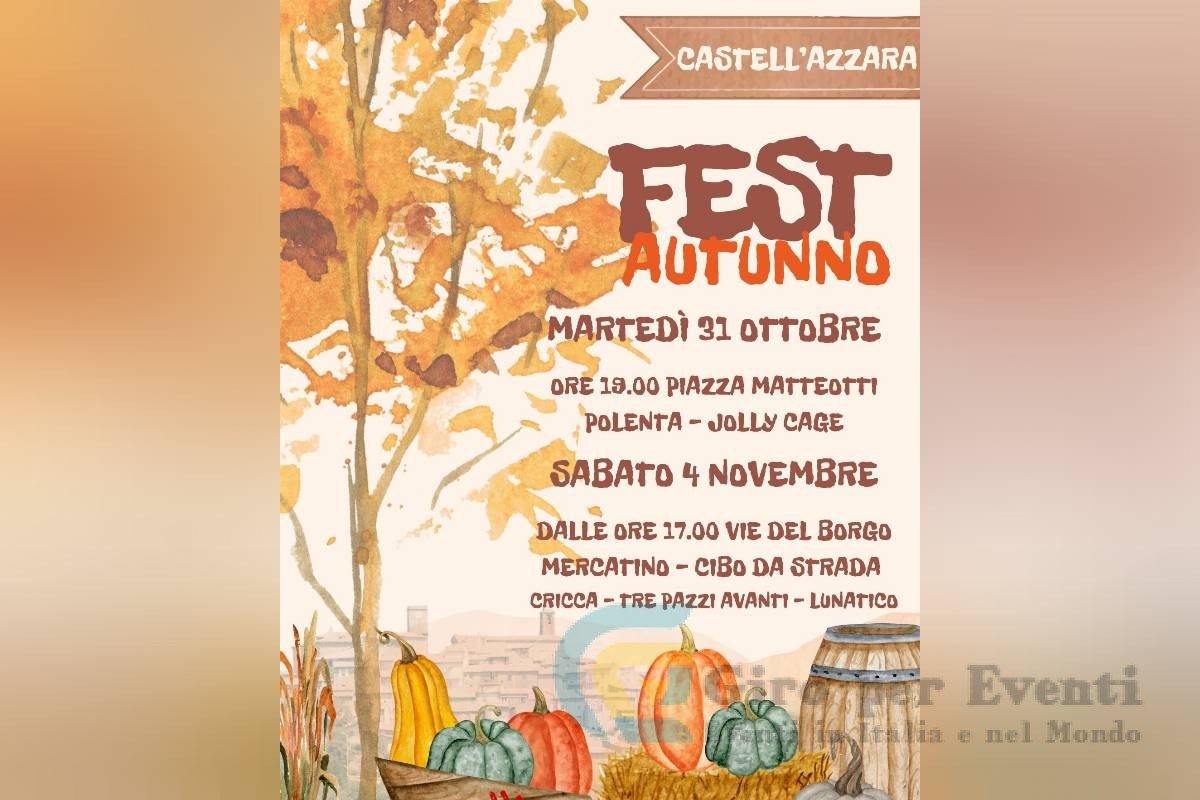 Festa D'Autunno a Castell'Azzara