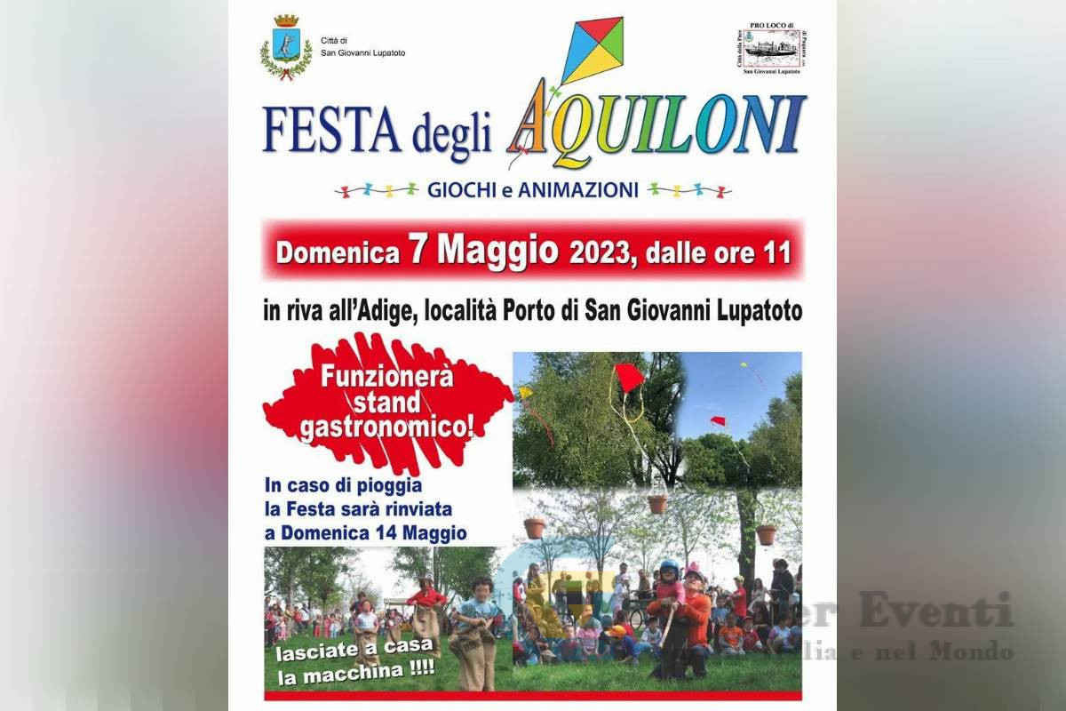 Festa degli Aquiloni a San Giovanni Lupatoto