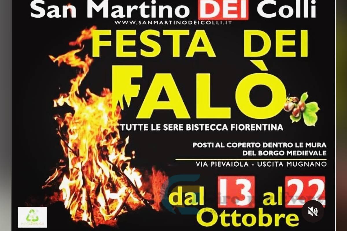 Festa dei Falò a San Martino Dei Colli