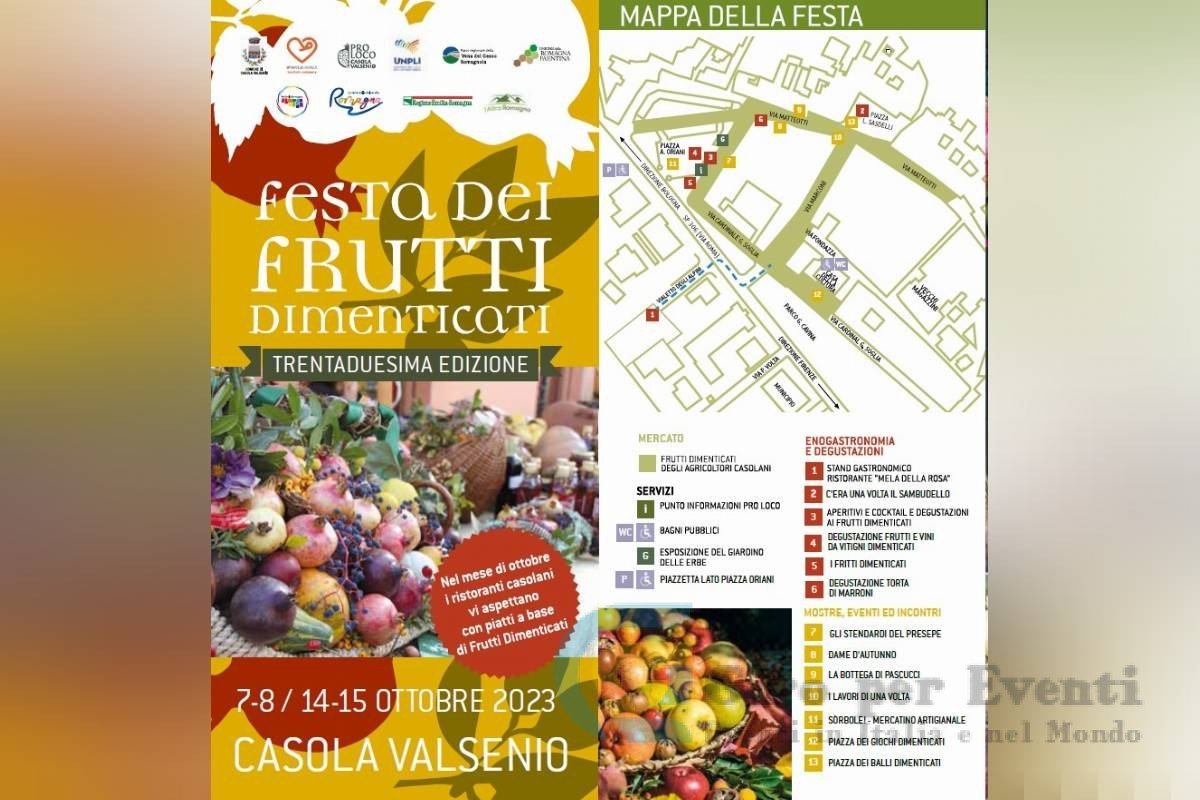 Festa dei Frutti Dimenticati Casola Valsenio