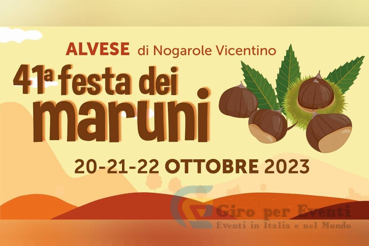 Festa dei Marun a Alvese di Nogarole Vicentino