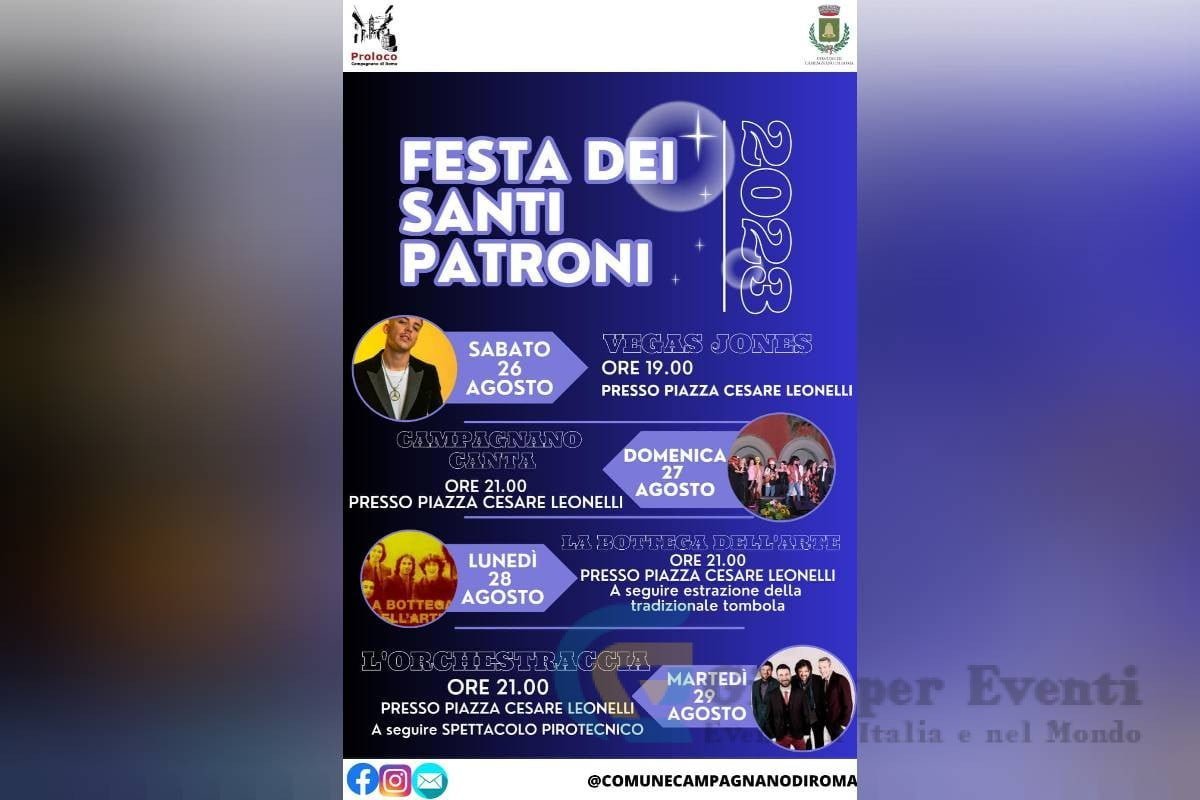 Festa dei SS. Patroni San Giovanni Battista e San Celestino Martire Campagnano di Roma