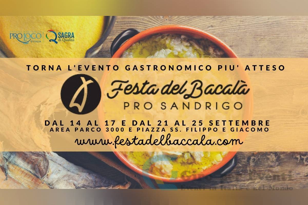 Festa del Bacalà alla Vicentina a Sandrigo