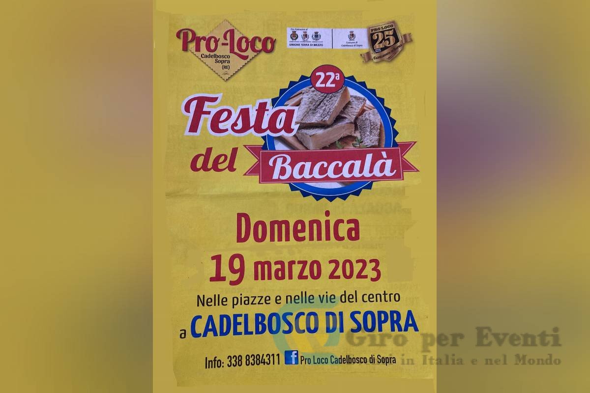 Festa del Baccalà Cadelbosco di Sopra