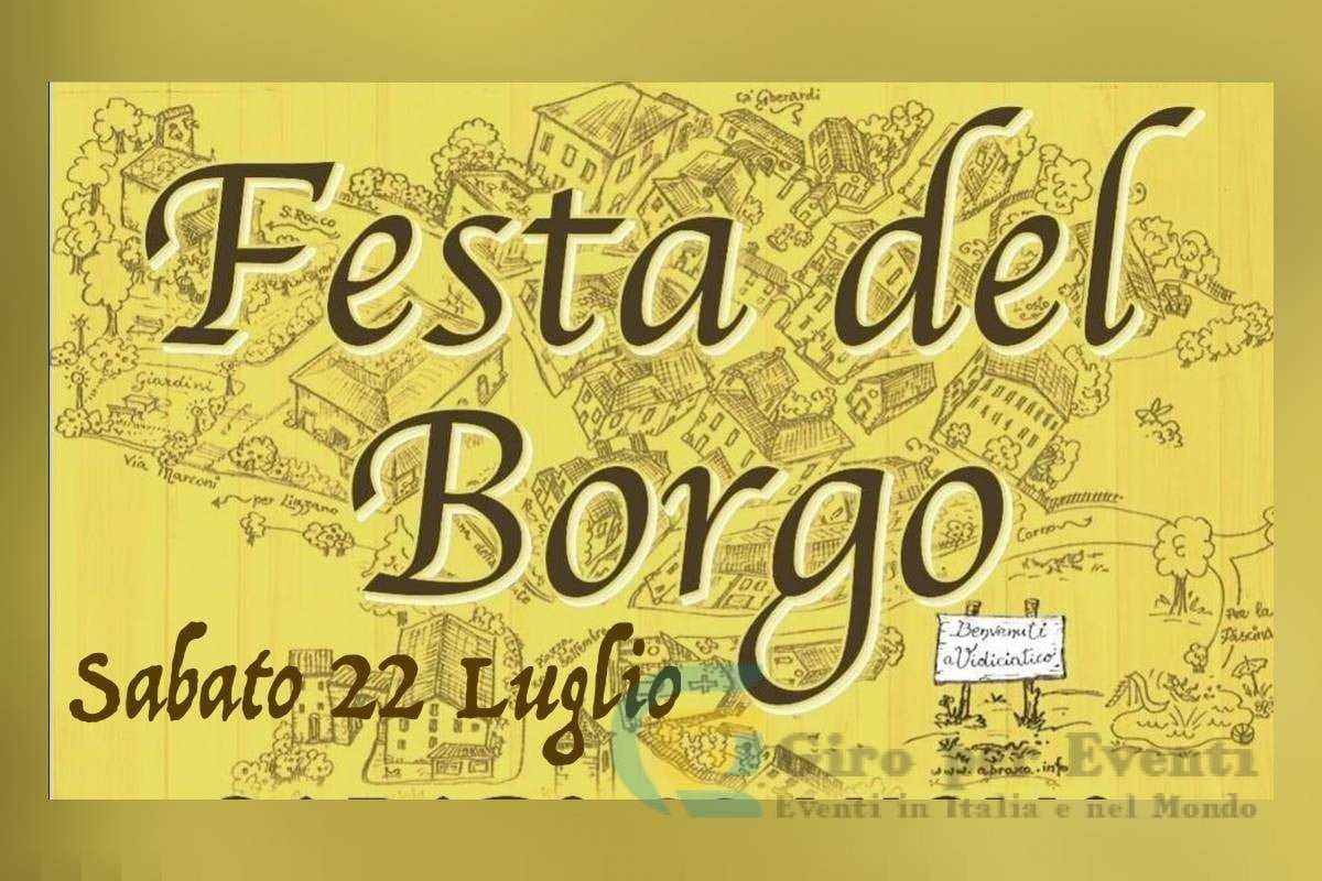 Festa del Borgo Vidiciatico E Dint