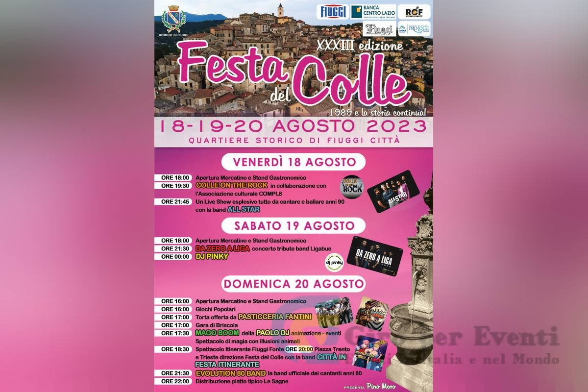 Festa del Colle a Fiuggi