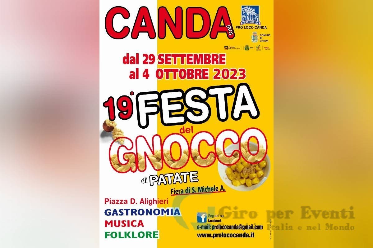 Festa del Gnocco di Patate a Canda