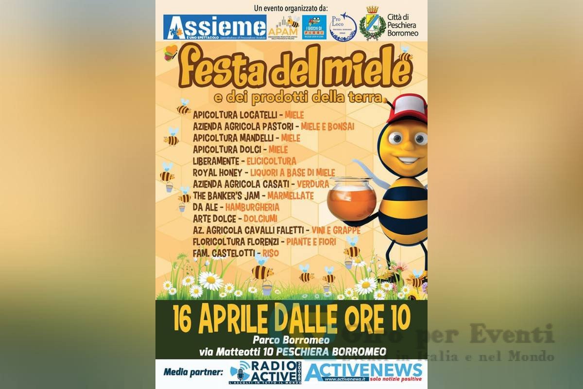 Festa del Miele a Peschiera Borromeo