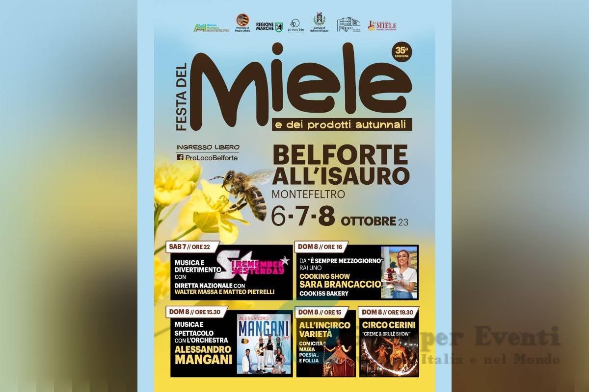 Festa del Miele e dei Prodotti Autunnali Belforte all'Isauro