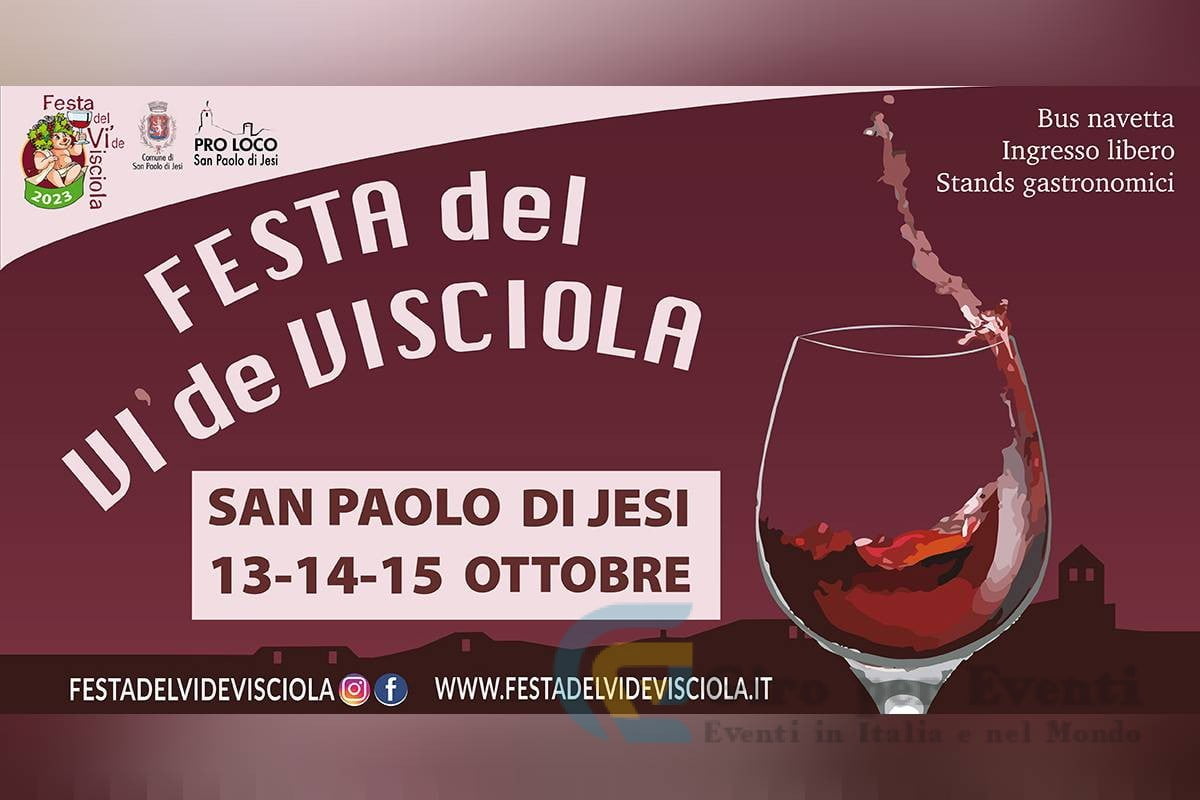 Festa del Vì de Visciola a San Paolo di Jesi