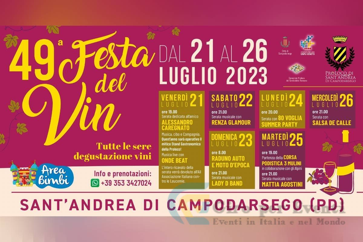 Festa del Vin a S.Andrea di Campodarsego