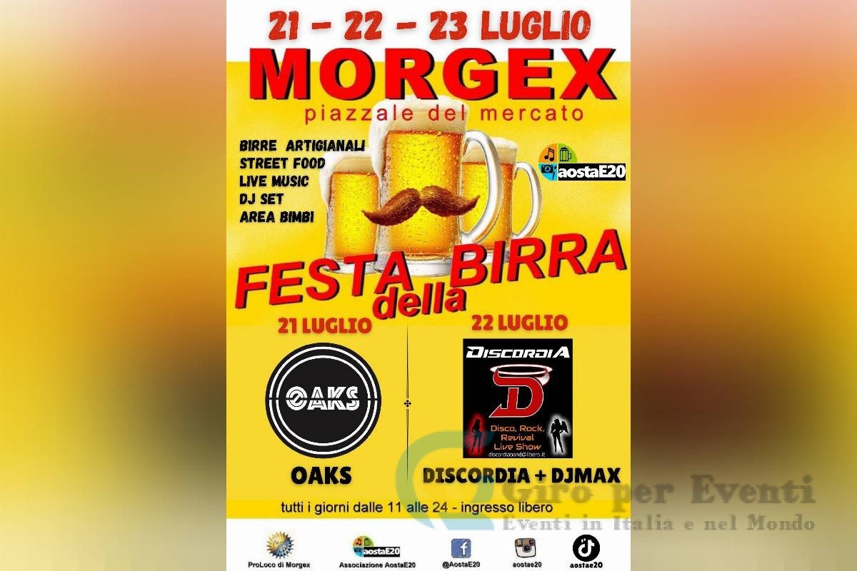 Festa della Birra a Morgex