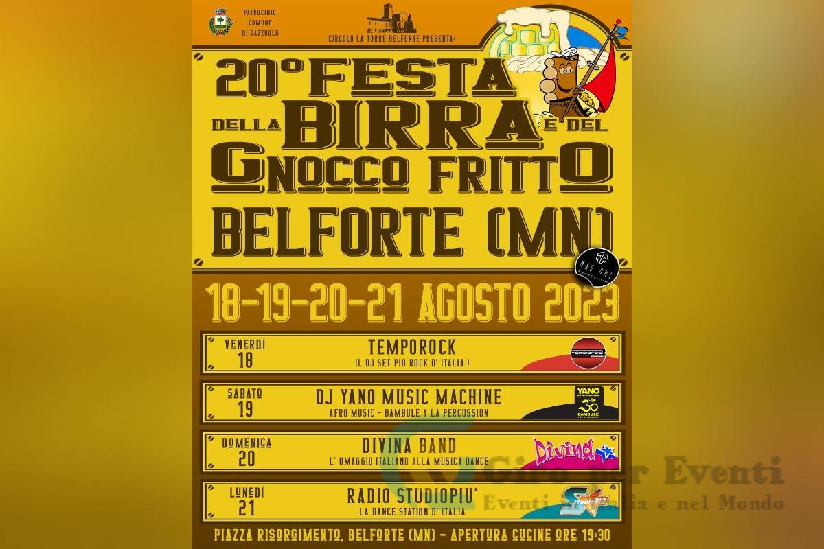 Festa della Birra e del Gnocco Fritto a Belforte