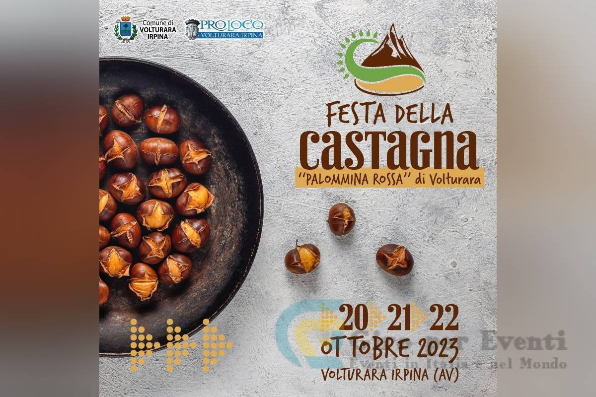 Festa della Castagna Palommina Rossa Volturara Irpina