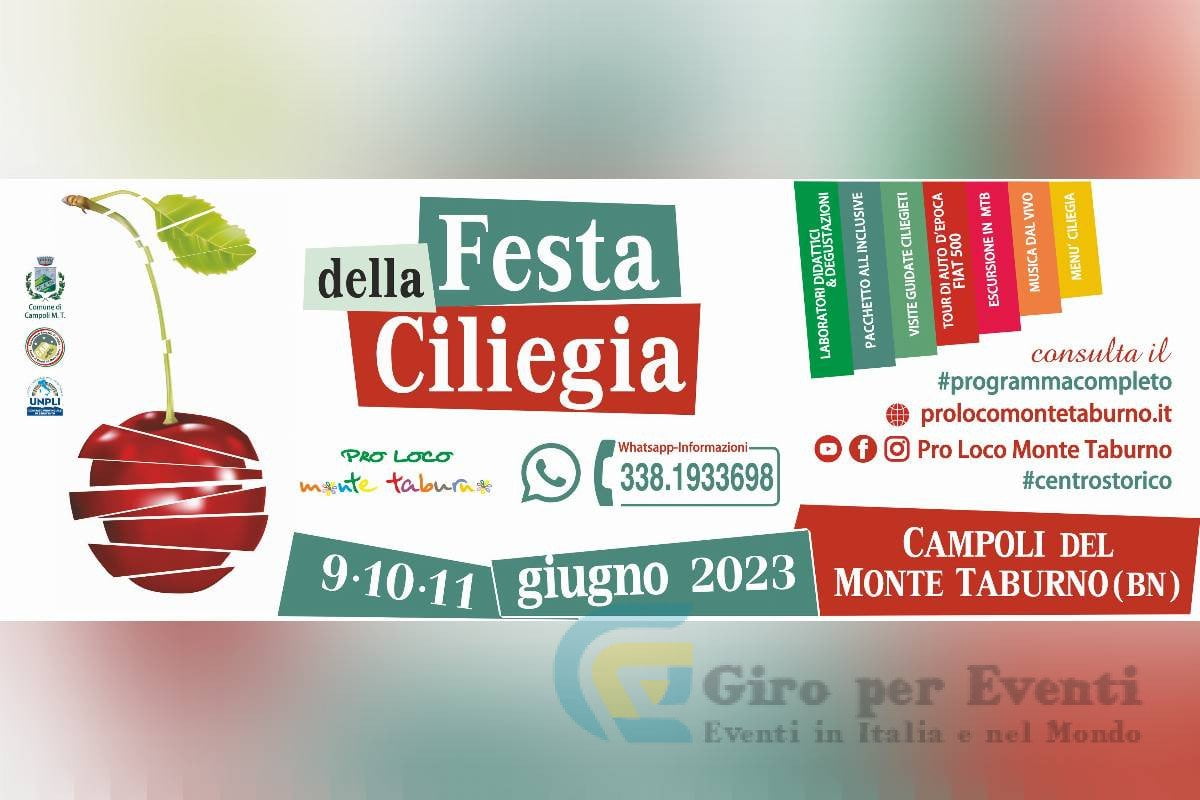 Festa della Ciliegia a Campoli del Monte Taburno