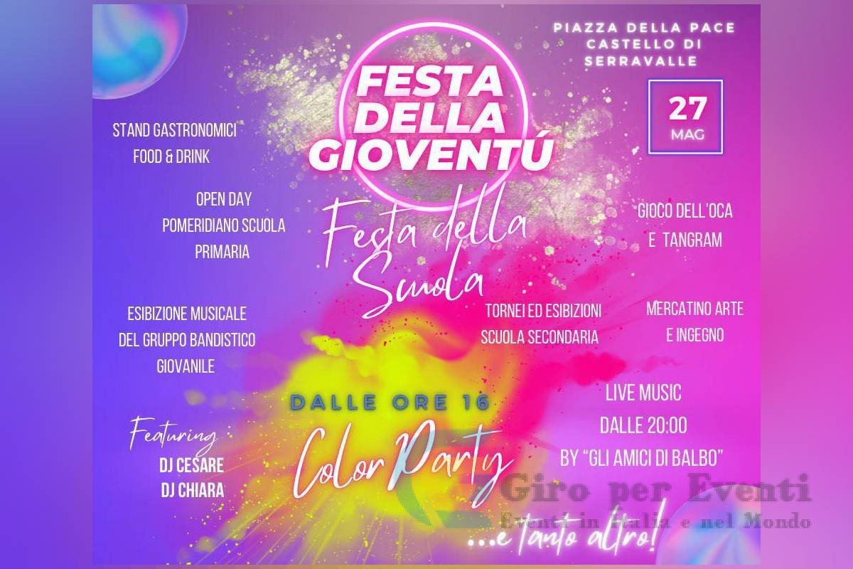 Festa della Gioventù a Valsamoggia