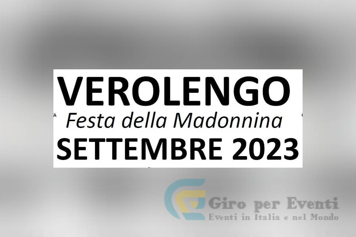 Festa della Madonnina Verolengo