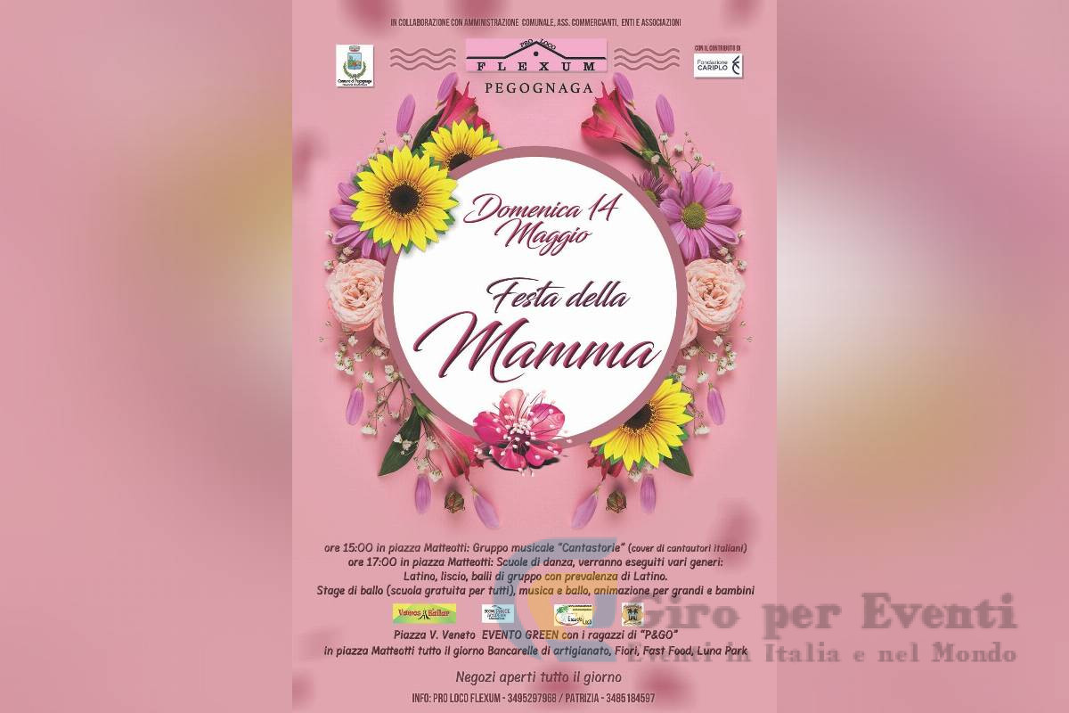 Festa della Mamma a Pegognaga